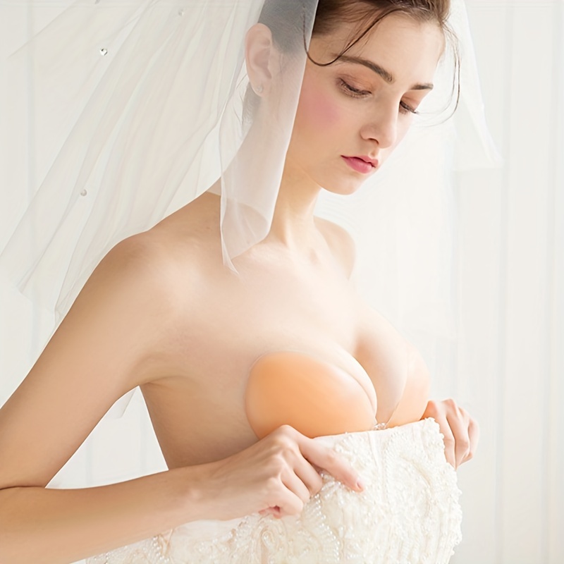 Push Up Bra Silicone - Parche de silicona para senos femeninos,