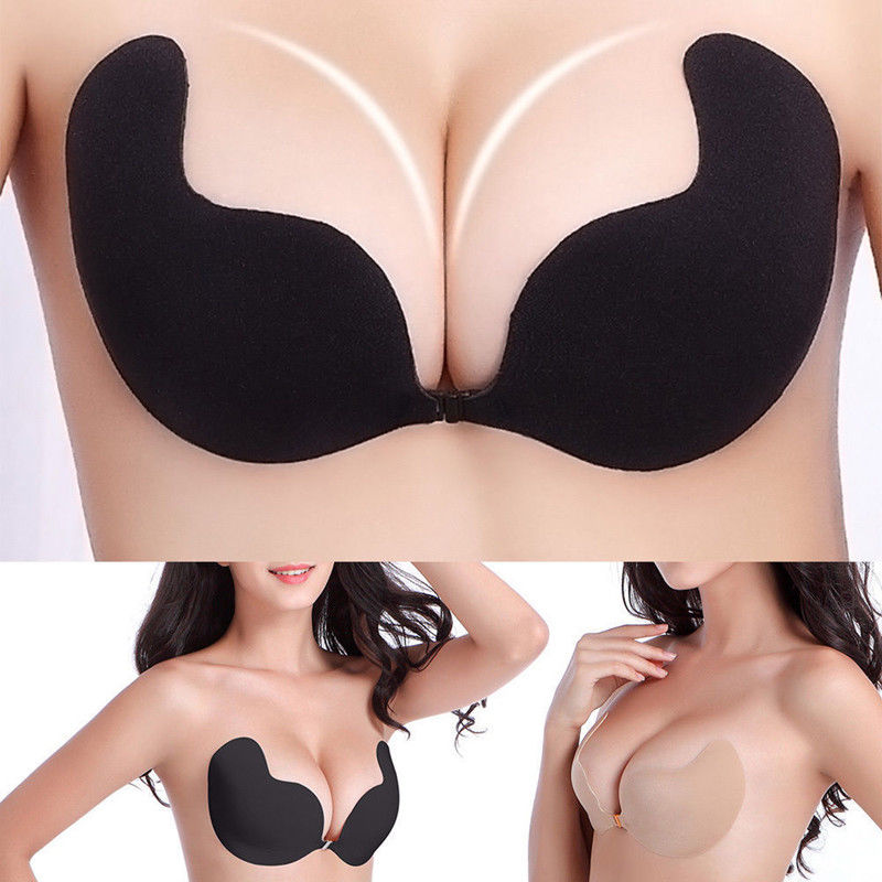 Backless Bra Sticky - Sujetador adhesivo para mujer, realce de