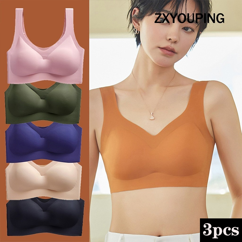 Cotton Bra Everyday - Sujetador deportivo Sexy sin costuras con