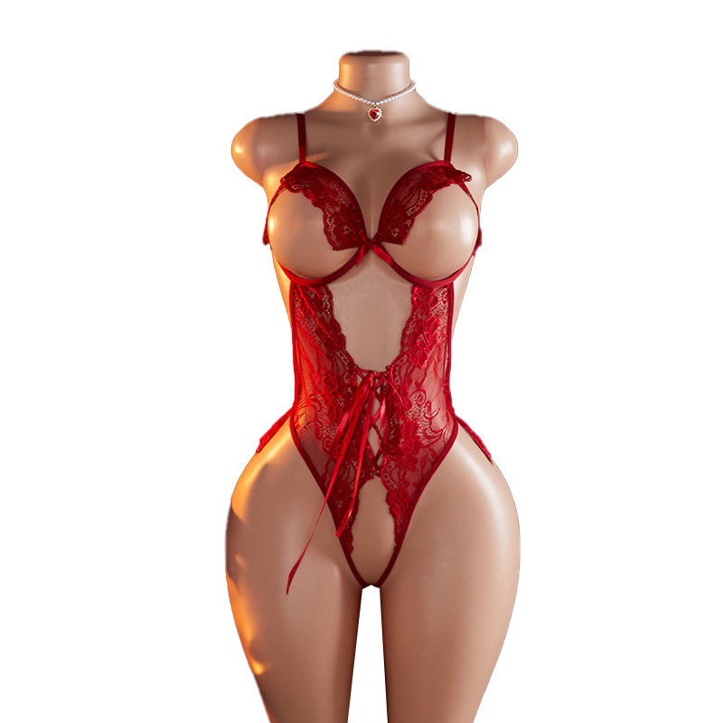 Sheer Bra Lace - Lencería Sexy transparente para mujer, ropa