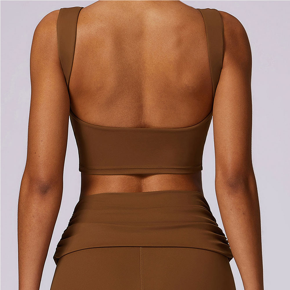 Sports Bra Racerback - Sujetadores deportivos para mujer, Top de