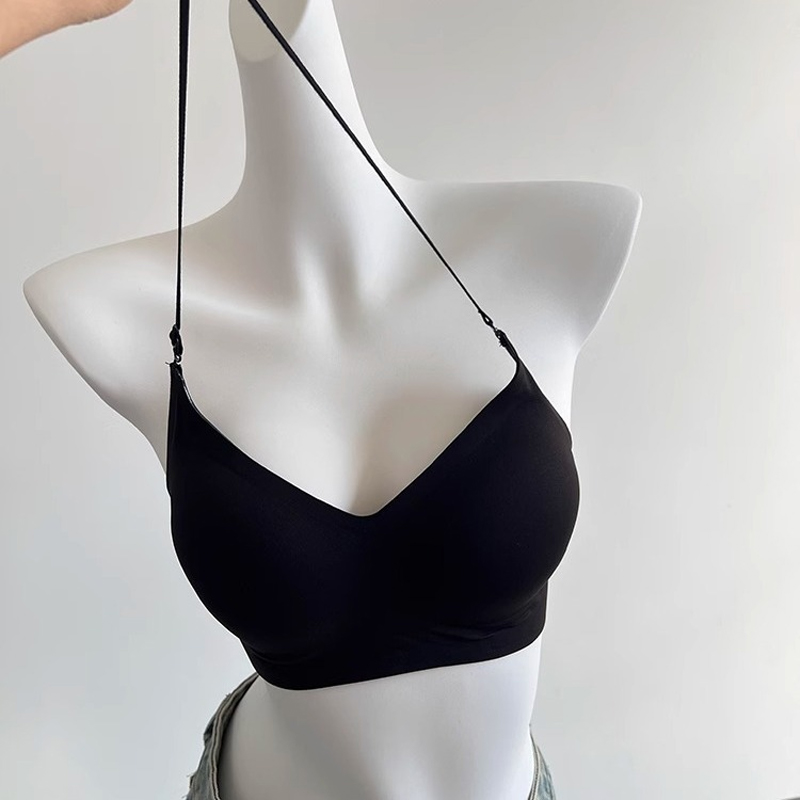 Convertible Bra Multiway - Bralette Halter sin Costuras para Mujer,