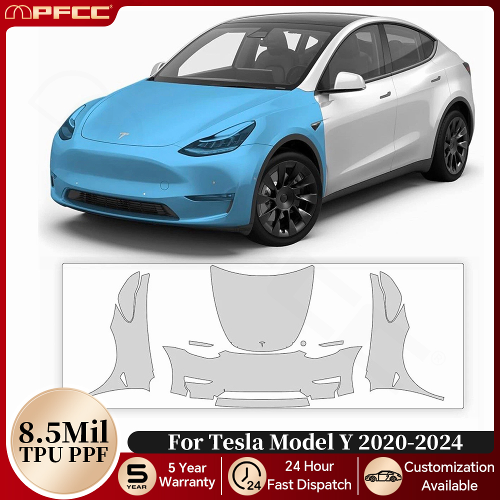 Full Coverage Bra - PPF precortado para Tesla Model Y