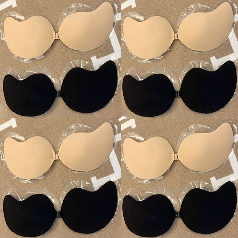 1/2 pares de sujetadores invis - Push Up Bra Silicone reseña y precio