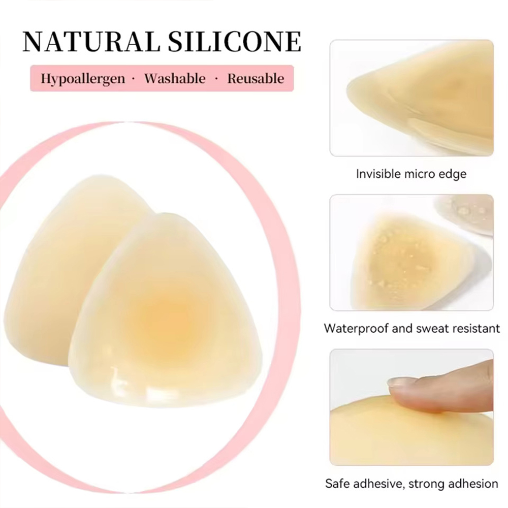 Cubrepezones triangulares de s - Backless Bra Sticky reseña y precio