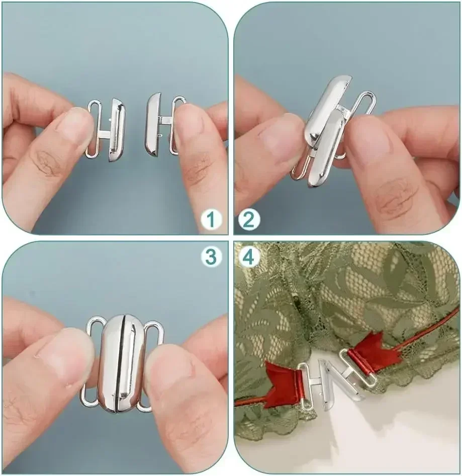 12 juegos de 3 colores cierre  - Nursing Bra Clip reseña y precio