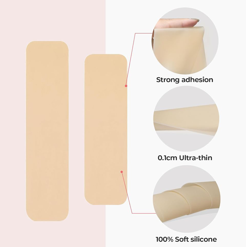 2 piezas de cinta de silicona  - Backless Bra Sticky reseña y precio