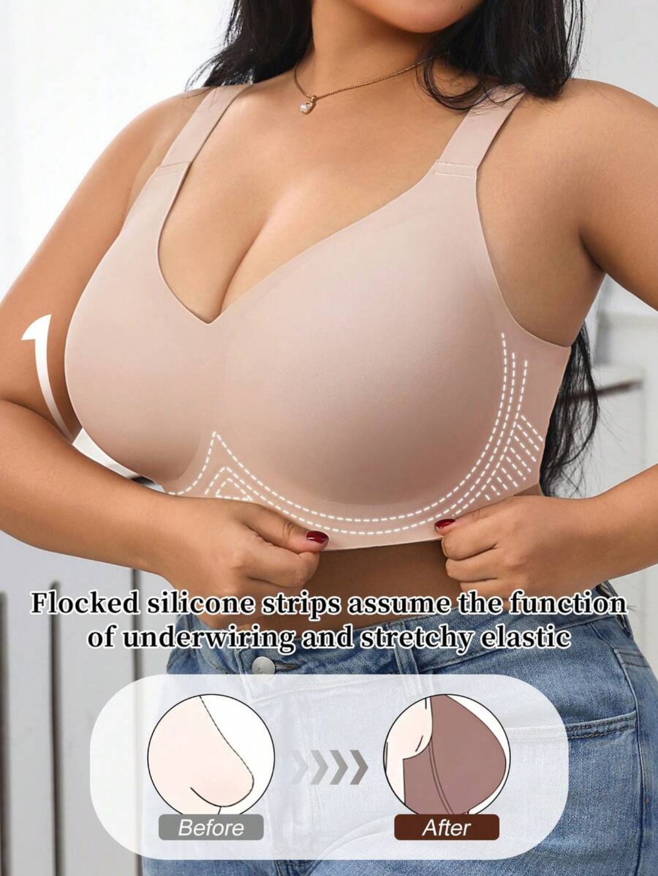 Sujetador deportivo de alto so - Wirefree Bra Comfort reseña y precio