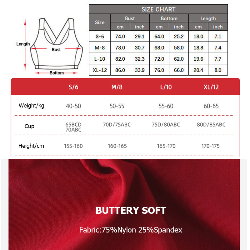 Ropa Interior Deportiva Elásti - Sports Bra Racerback reseña y precio