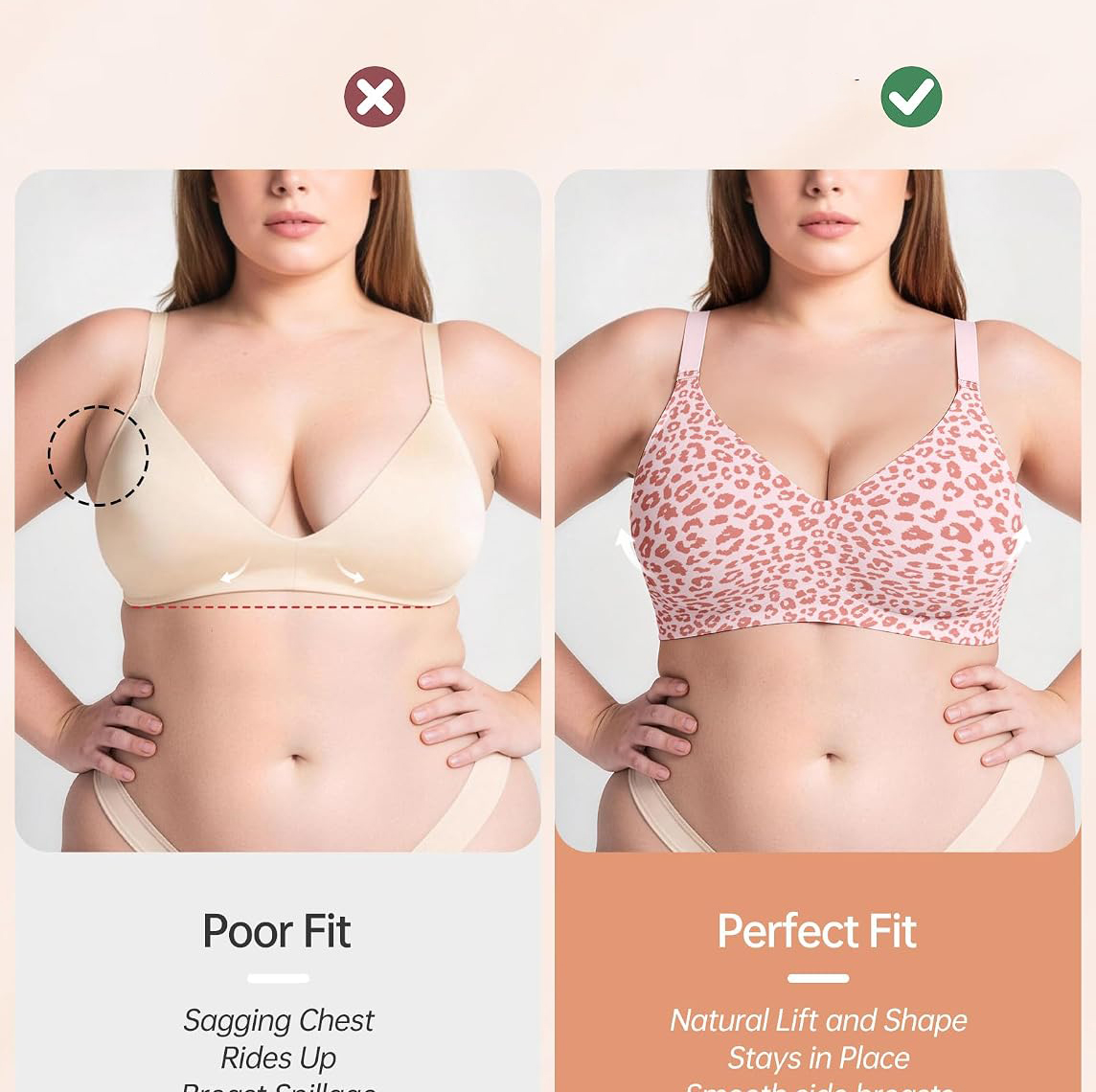 Sujetador inalámbrico de gel p - Wirefree Bra Comfort reseña y precio