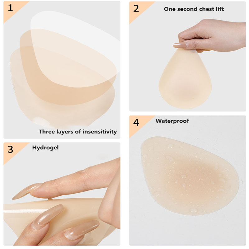 Cubrepezones de silicona invis - Push Up Bra Silicone reseña y precio