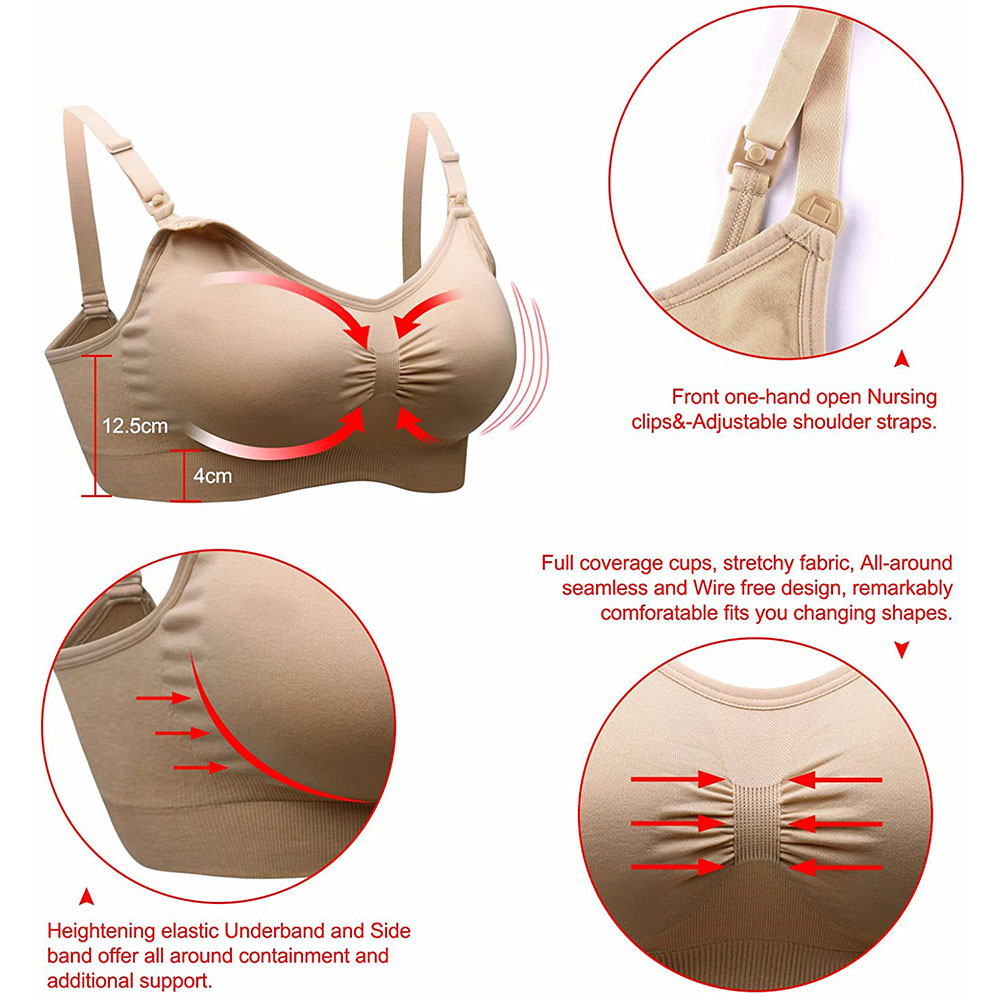 Sujetador de lactancia materna - Sleep Bra Bralette reseña y precio