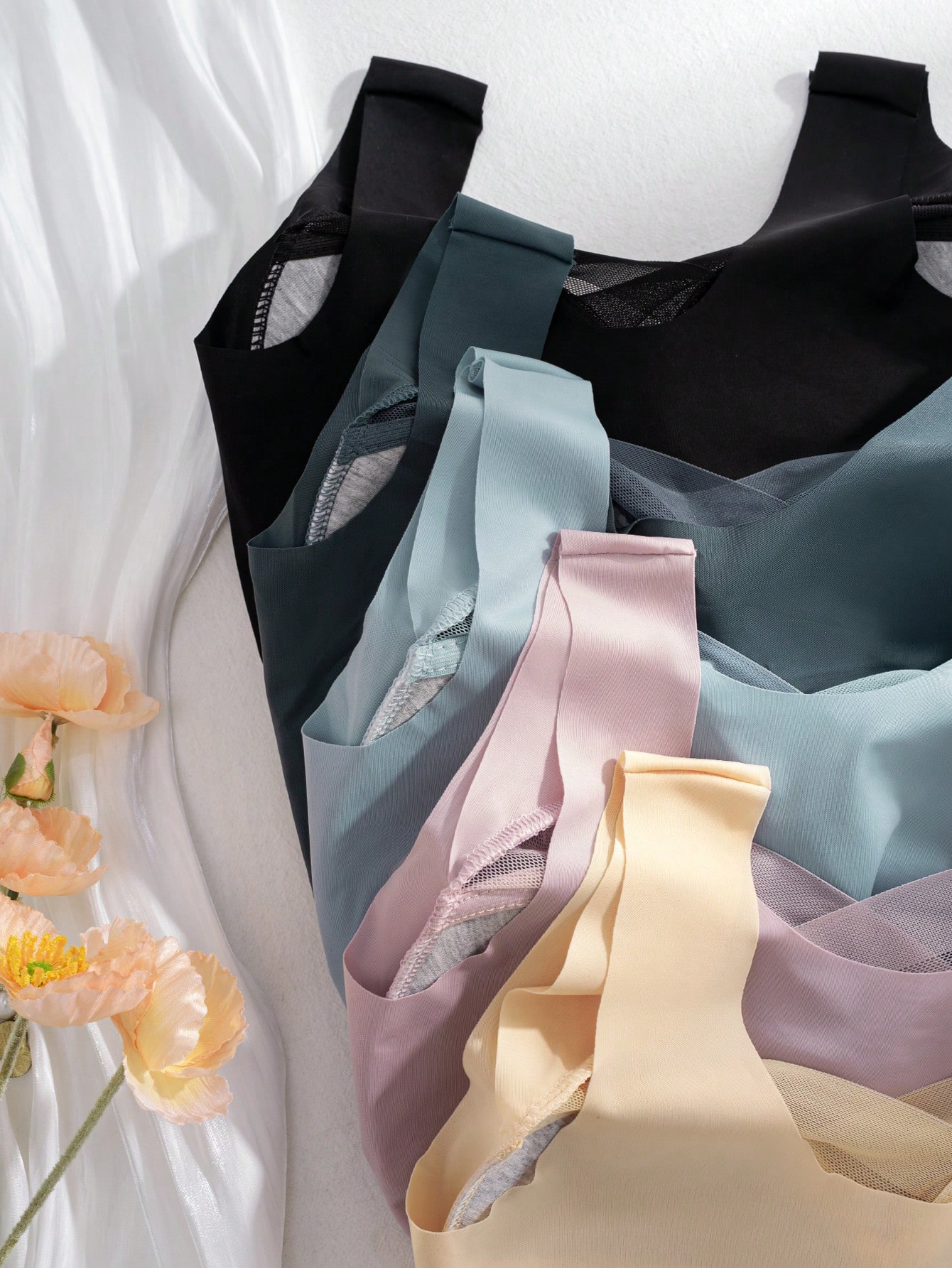 5 unidades de sujetadores inal - Sleep Bra Bralette reseña y precio