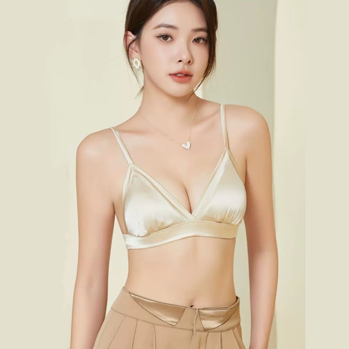 Sujetador Triangular Inalámbri - Sleep Bra Bralette reseña y precio