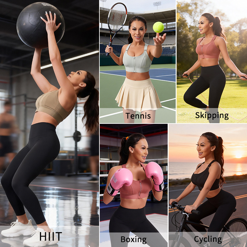 Sujetador Deportivo de Alto Im - Plunge Bra Push Up reseña y precio