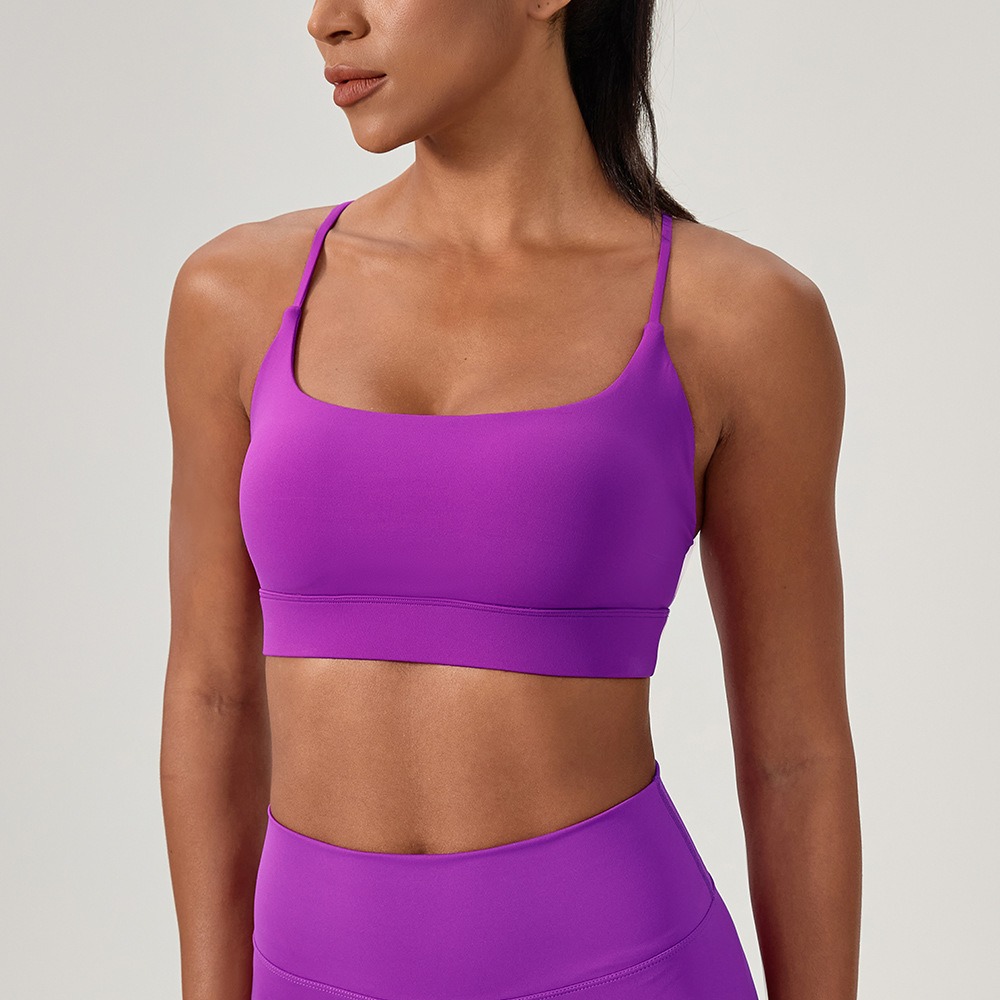 Sujetador de Yoga Sexy para mu - Sports Bra Racerback reseña y precio