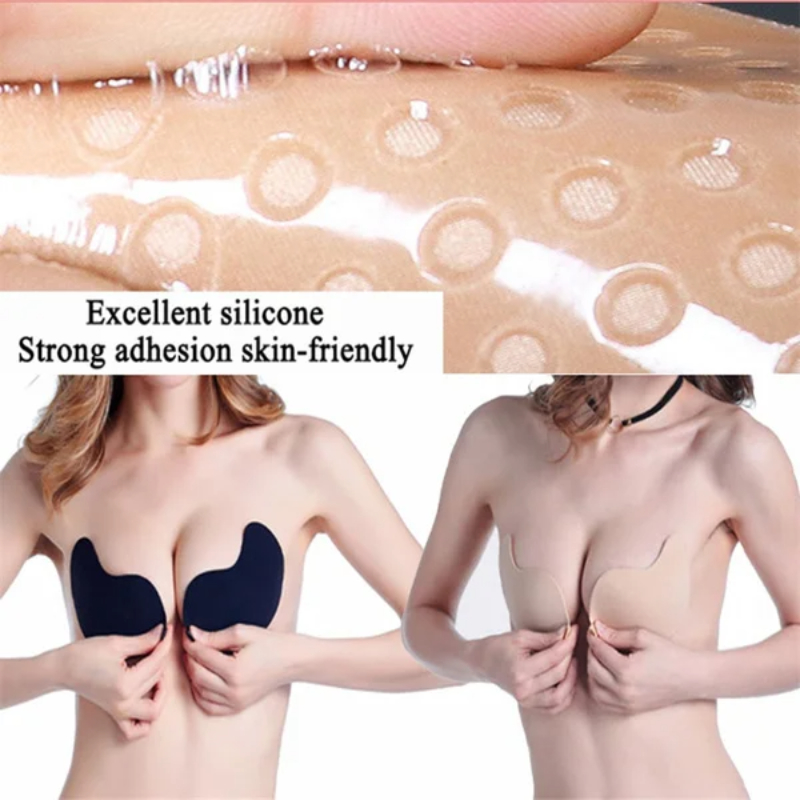 1/2pc sujetador Invisible de r - Backless Bra Sticky reseña y precio
