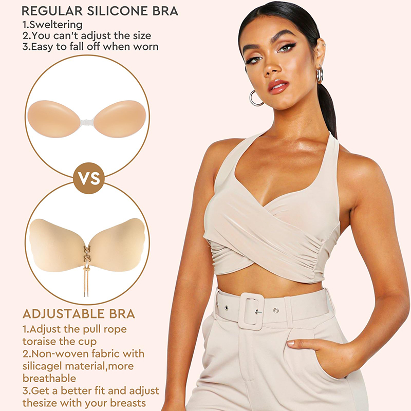 1/2 pares de sujetador sin tir - Strapless Bra Adhesive reseña y precio