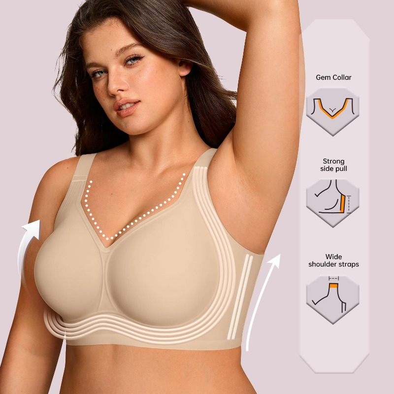 Sujetador inalámbrico de gelat - Underwire Bra Padded reseña y precio