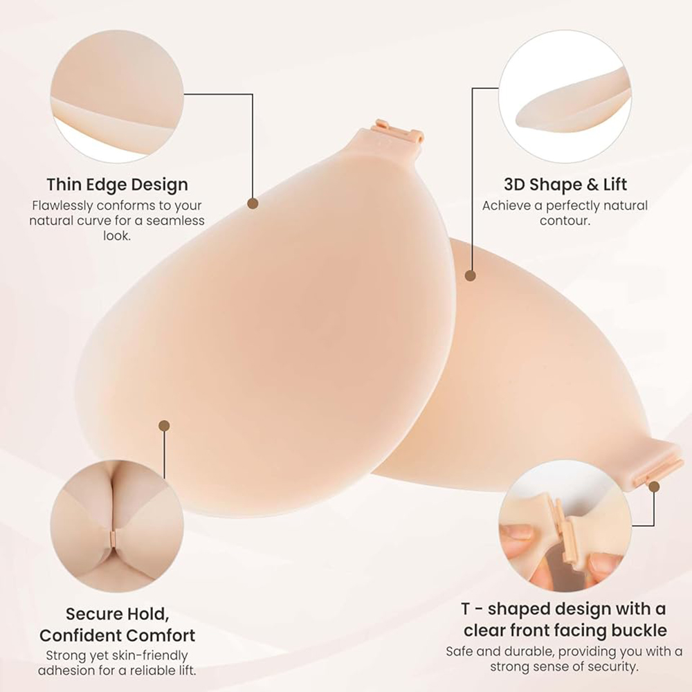 Sujetadores adhesivos sin tira - Backless Bra Sticky reseña y precio