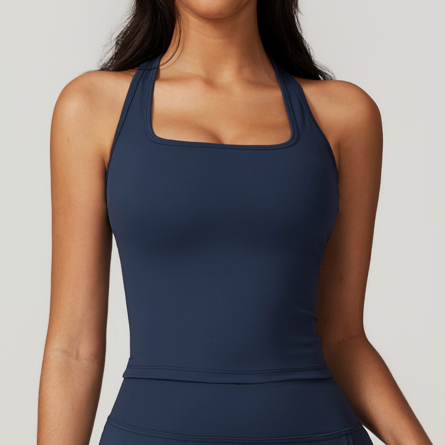 Sujetador deportivo de alta re - Sports Bra Racerback reseña y precio