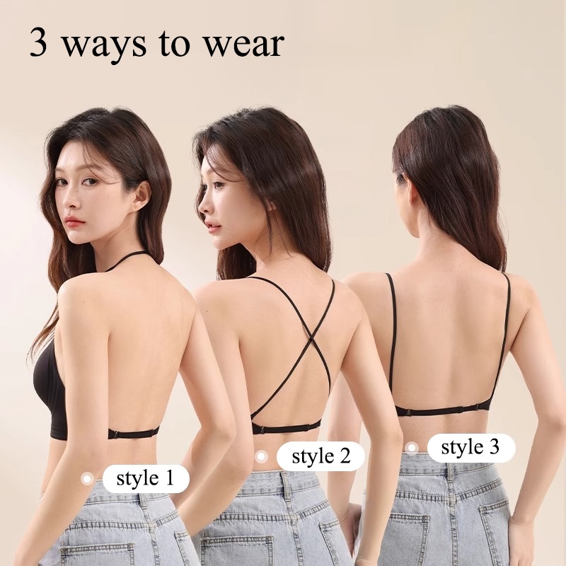 Bralette Halter sin Costuras p - Convertible Bra Multiway reseña y precio
