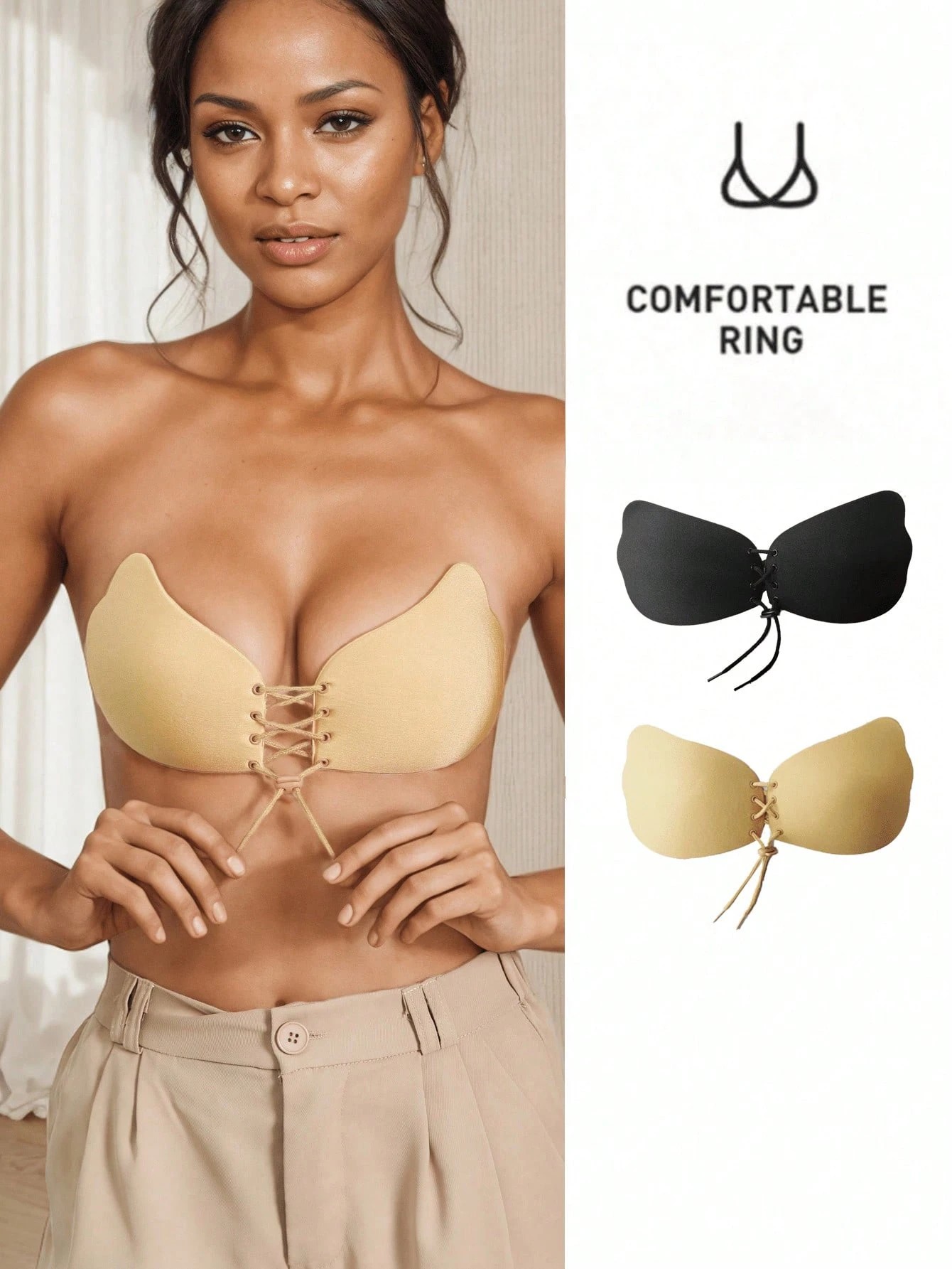 1 sujetador adhesivo, sujetado - Backless Bra Sticky reseña y precio
