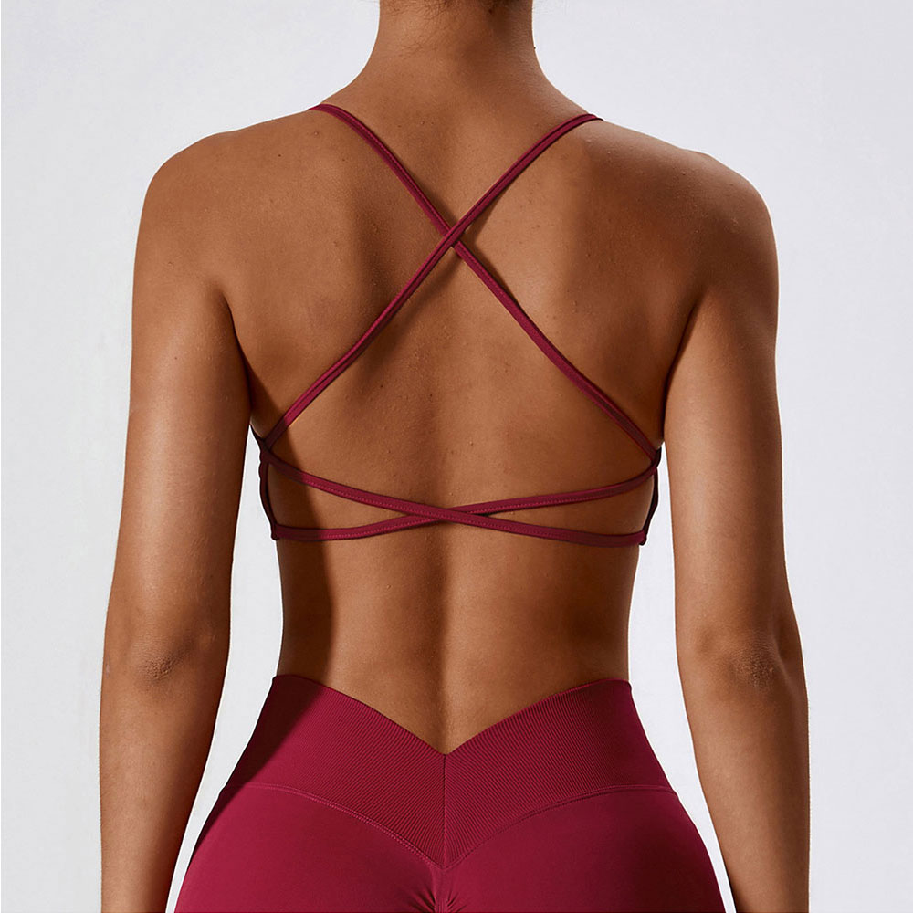 Sujetador deportivo con tiras  - Sports Bra Racerback reseña y precio