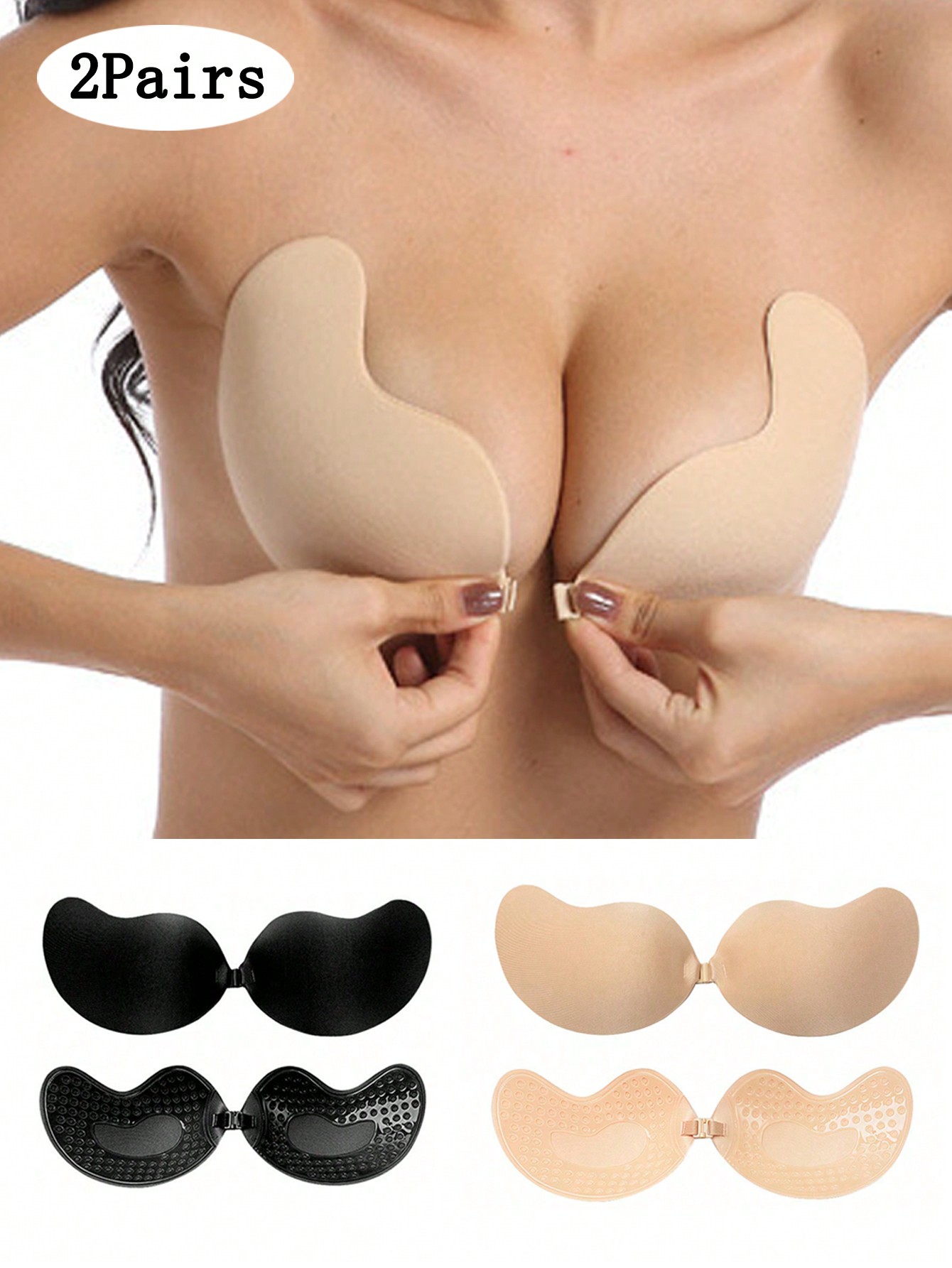 Paquete de 2 Sujetadores Adhes - Strapless Bra Adhesive reseña y precio